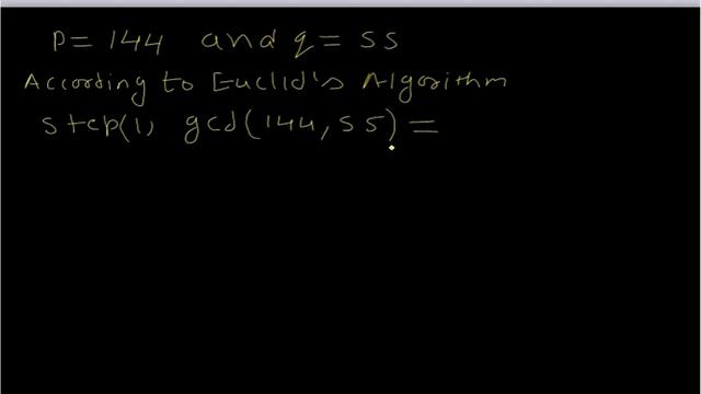 Q1a What are the characteristics of an algo? Find the GCD of p=144 and q=55 using Euclid’s algorith смотреть онлайн