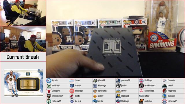 2018-19 Panini Impeccable Basketball Random Team Case Break (2/20/2019) смотреть онлайн