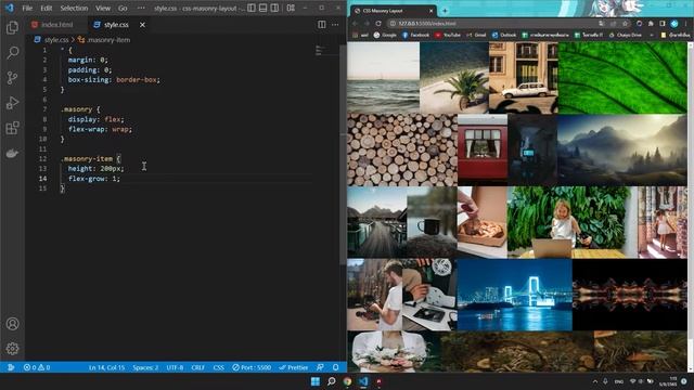 Masonry Layout - CSS смотреть онлайн