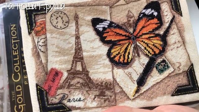 #168/Крестик.Что я вышила в дороге?!Какой корсет для свечи буду вышивать. смотреть онлайн