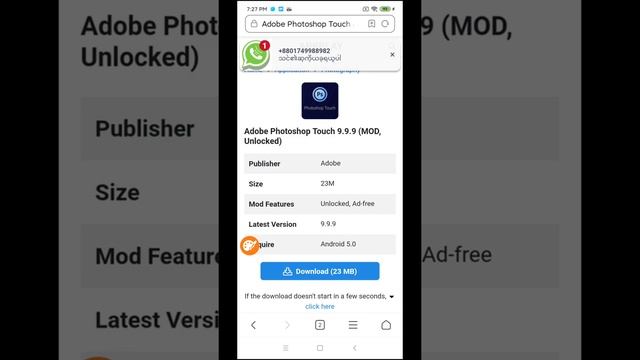 How to Download Adobe Photoshop Touch for andriod? смотреть онлайн