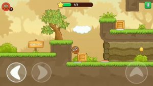 красный шар, Red Ball 4, красный шарик мультик