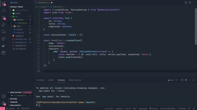 Redux Toolkit'e Giriş: Yapılacaklar Listesi Uygulaması смотреть онлайн