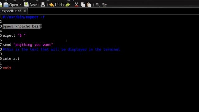 Open Terminal With Text Already Inputted With Expect Ubuntu 10.04 смотреть онлайн