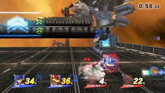 Smash WiiU - LSoul/Enrique M. Vs Sans/Kg