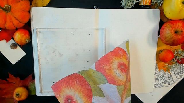 Оформление ежедневника Bullet Journal на Октябрь 2023/ Идеи оформления/ Скрапбукинг