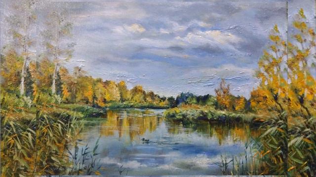 Озеро.этюд /художник Галина Горбановская / Lake / artist Galina Gorbanovskaya/ #искусство #artist смотреть онлайн