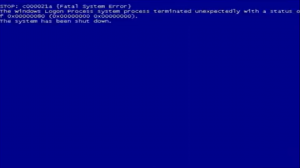 Windows XP build 2499 Синий экран смерти