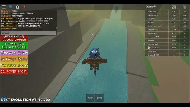Roblox Titan Simulator How To Jump Super Fast Glitch смотреть онлайн