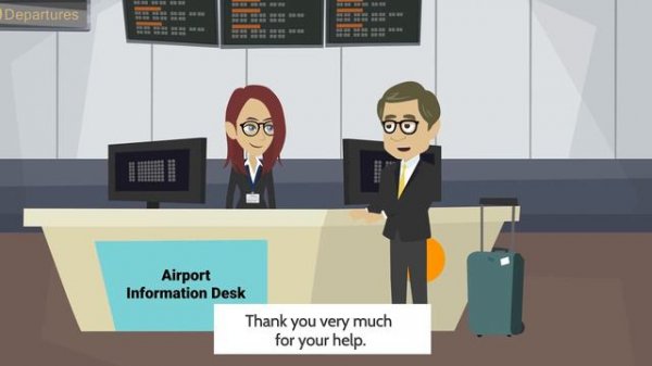 Asking & Giving Directions - English Conversation Dialogues - Beginner Intermediate Level