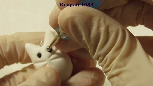 Как сделать брелок с котом ? Полимерная глина смотреть онлайн