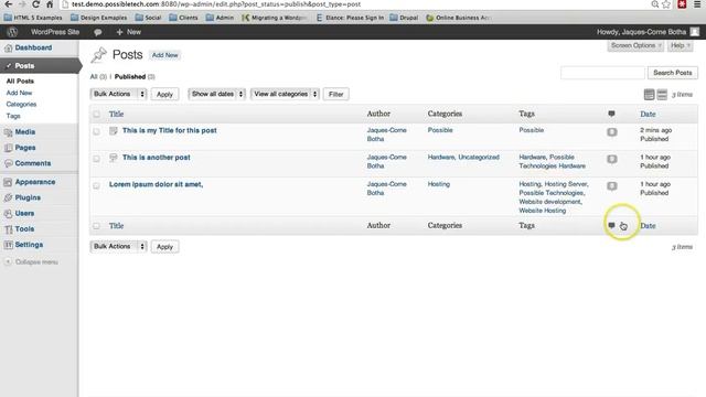 Creating posts and pages part 02 - WordPress Tutorial Video 13 of 62 смотреть онлайн