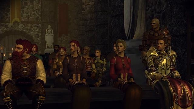 Grey Wardens Wedding - Alistair and Amell смотреть онлайн