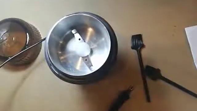 ANMER Modelo CG 8120 Molinillo Eléctrico de Café, Para café, cereales o semillas Molido muy fíno смотреть онлайн