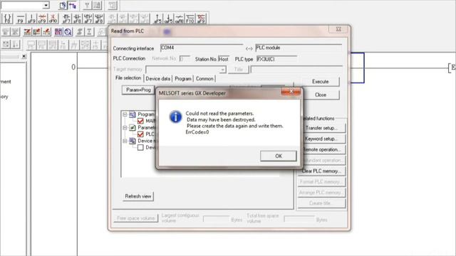 DOWNLOAD UPLOAD CHƯƠNG TRÌNH PLC MITSUBISHI FX3U - PHẦN MỀM GX DEVELOPER. смотреть онлайн
