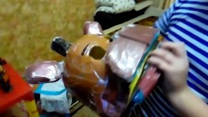 КАК СДЕЛАТЬ МАСКУ ФНАФ ФРЕДДИ СВОИМИ РУКАМИ. МАСКА АНИМАТРОНИКА ФРЕДДИ - Five Nights At Freddy's