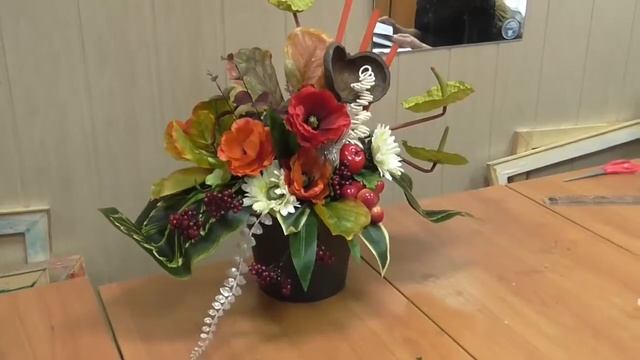 Студия "Алекс Класс НН". Флористика. Фитодизайн . Сухоцветы смотреть онлайн