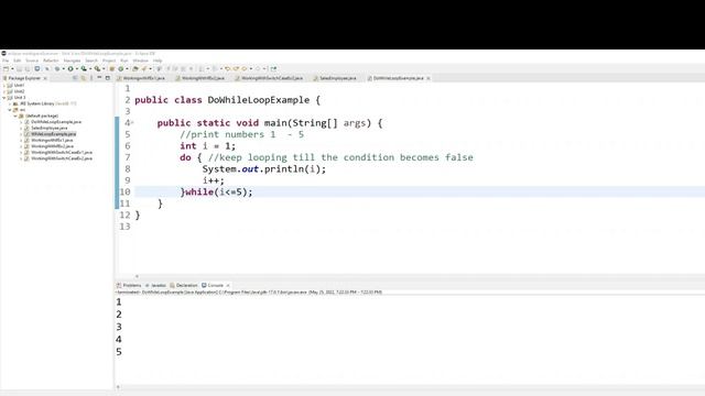 Java Loop | Java While Loop | Java Do While Loop | Java For Loop | Java Classes смотреть онлайн