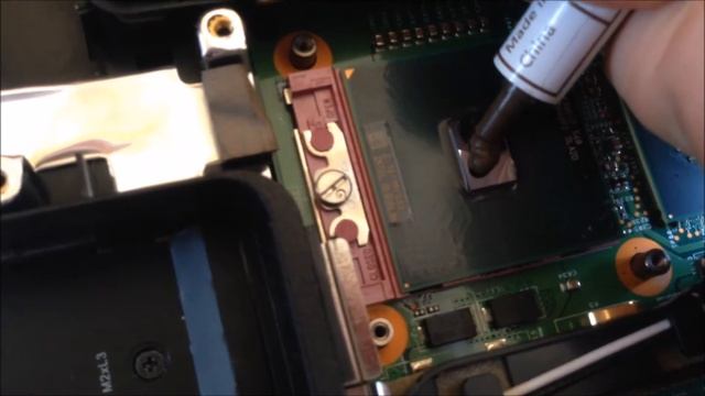 Чистка ноутбука Dell 500, греется смотреть онлайн