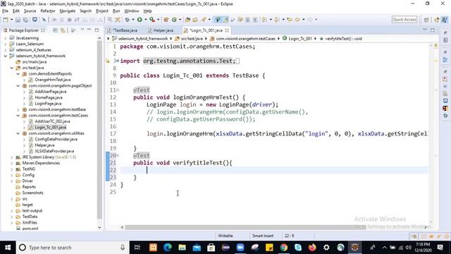 Selenium WebDriver | Hybrid Framework part06 смотреть онлайн