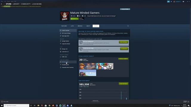How to Review / Redeem Games from Steam Group / Curator Connect смотреть онлайн