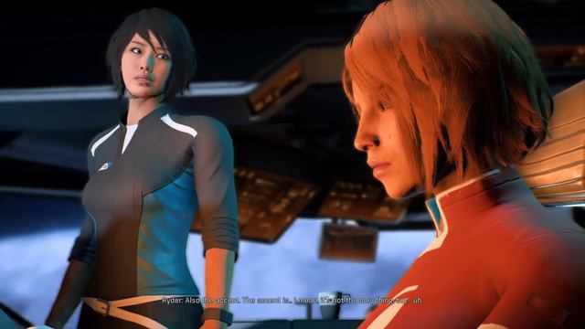 Hahaha Female Ryder flirting with Suvi (fun moment) смотреть онлайн