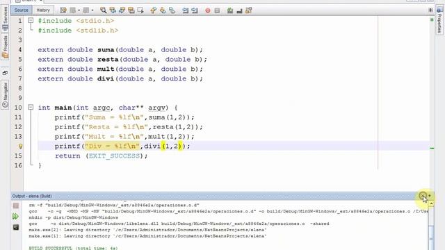 Operaciones Matemáticas con DLL y Threads en lenguaje C смотреть онлайн