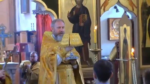 11 мая 2023 года. Литургия. Неделя 1-я по Пятидесятнице, всех святых. смотреть онлайн