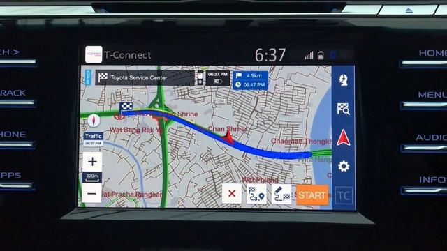 [How to] EP5 แนะนำการใช้ T-Connect Navigator สำหรับ New Toyota Camry 2.5 HV смотреть онлайн