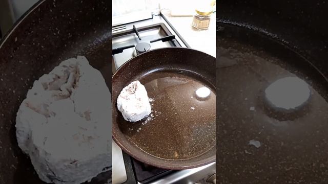 Треска жаренная в сковороде. смотреть онлайн