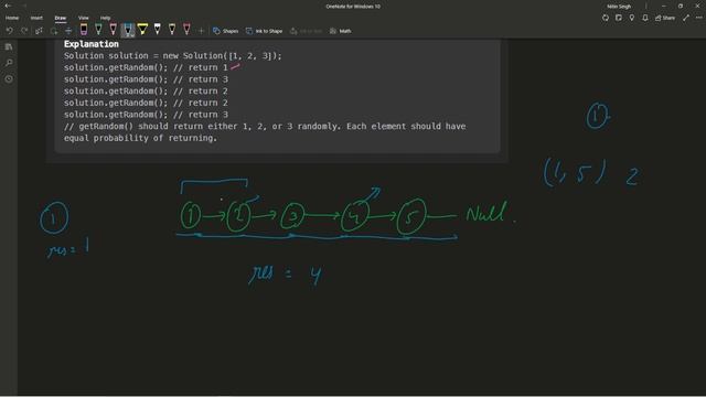 Linked List Random Node || Q. 382 || Python || C++ || Java || LeetCode Daily Challenges смотреть онлайн