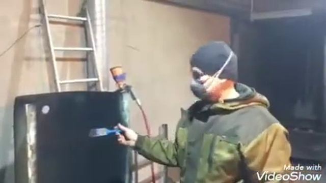 Нанесение порошковой краски, оптимизация рабочего процесса. смотреть онлайн