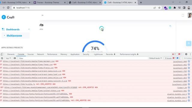 08 Applying Craft Bootstrap 5 theme in asp.net core 6.0 смотреть онлайн
