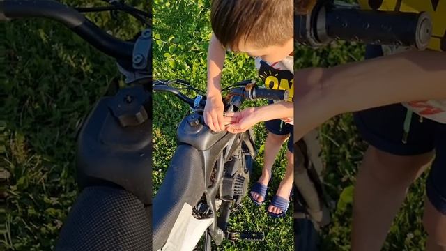 перекрашиваю питбайк смотреть онлайн