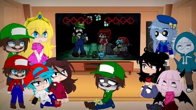 FNF And Mario Bros React Mario's Madness || Mario 85' / MX / Mario.EXE || ·TheRanitor · смотреть онлайн