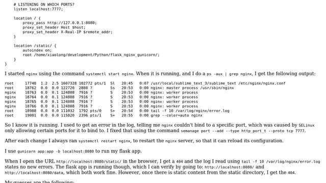 DevOps & SysAdmins: Nginx serve static files for flask app 404 смотреть онлайн