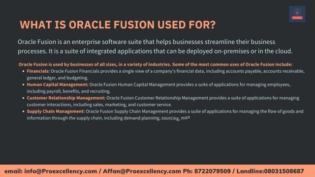 Oracle Fusion SCM Training | Supply Chain Management Online Training From beginnings | Proexcellenc смотреть онлайн