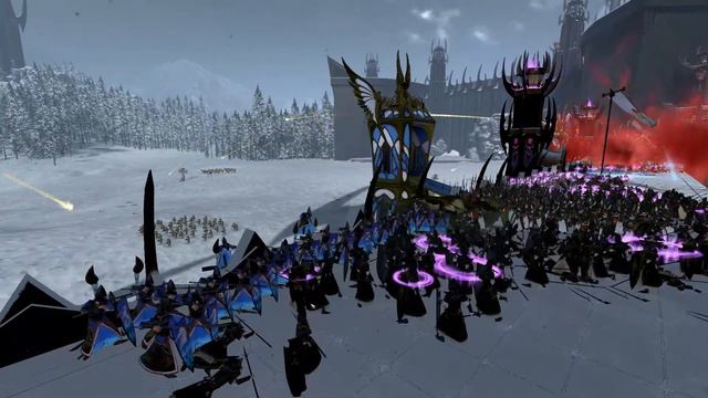 BATAILLE DE SIEGE Hellebron Elfes Noires VS Alarielle Hauts Elfes ! смотреть онлайн