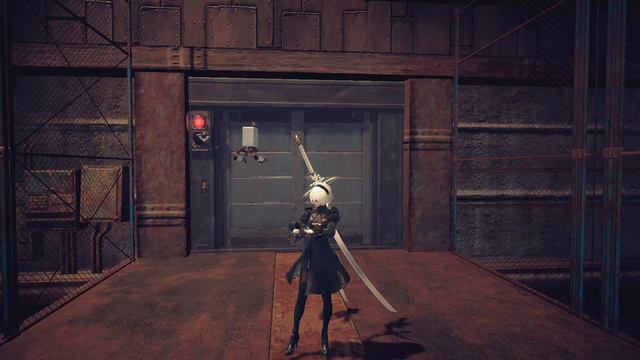 Nier: Automata (Demo) - Idle Animation смотреть онлайн