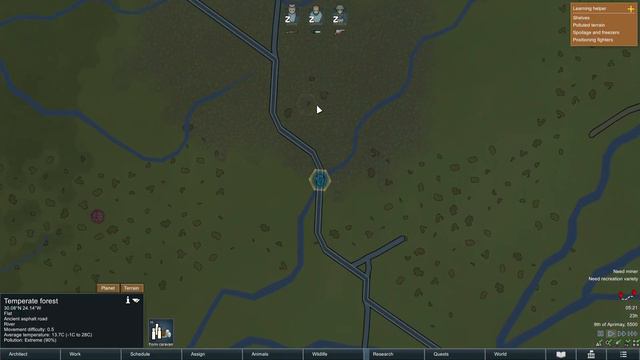 RimWorld 1.5 beta by Ludeon Studios Pt 1 -- Done the Tutorial Too Much Pollution! Let's Move! смотреть онлайн
