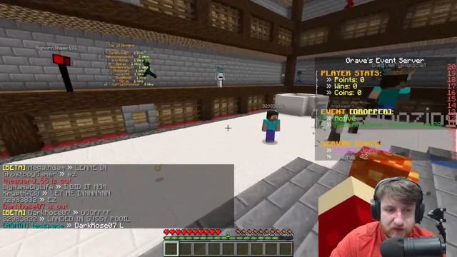 ?Past Live! Minecraft Competition!!! Join Minecraft event stress test! Server down below! смотреть онлайн