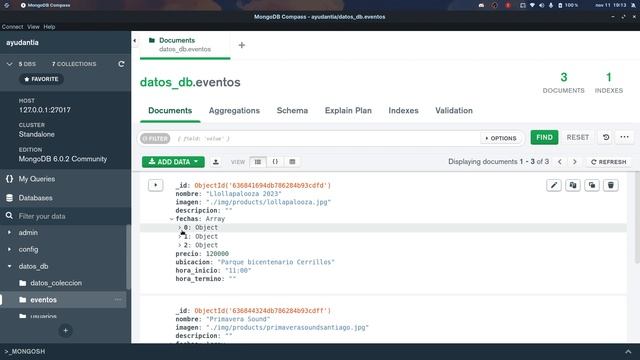 Eventos de forma dinámica y rutas. Handlebars, ExpressJS y mongoDB смотреть онлайн