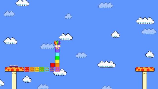 MINI GAME: Mario vs Numberblocks in Nintendo Switch - Numberblocks Puzzle ? | Game Animation смотреть онлайн
