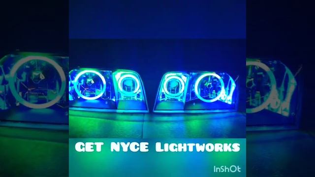 2011 Ford Crown Vic Colorchasing Halos W/Diffusers смотреть онлайн