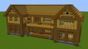 Майнкрафт - Как построить Хижину. Minecraft.