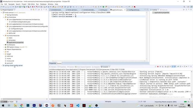 51 - Spring Cloud Config Server Servisi Yaratalım смотреть онлайн
