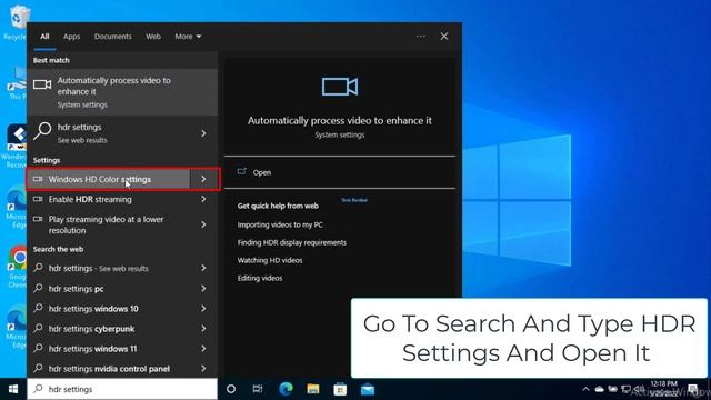 Enable Or Disable HDR Mode On Windows 10 - How To Fix смотреть онлайн