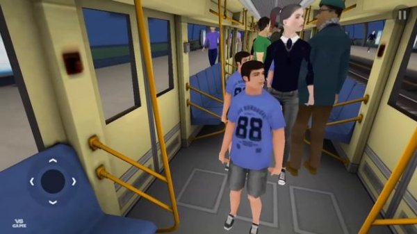 Subway Simulator 3D | Passenger Mode Insular Line | Android Gameplay