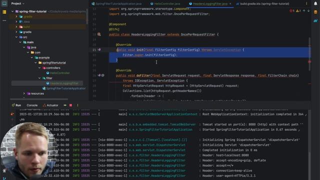 Spring Filters Series 4 - OncePerRequestFilter in Spring смотреть онлайн