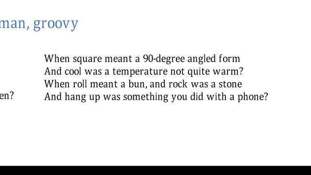 Practise Your English Pronunciation - Groovy Man, Groovy! смотреть онлайн